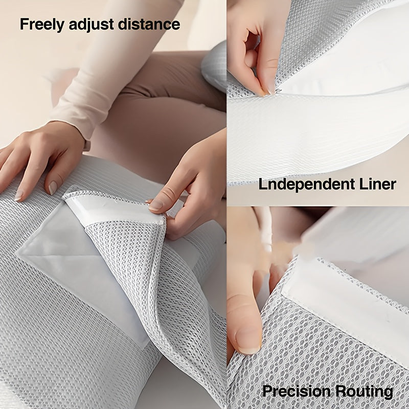 Adjustable Maternity Support Pillow for Side and Stomach Sleepers