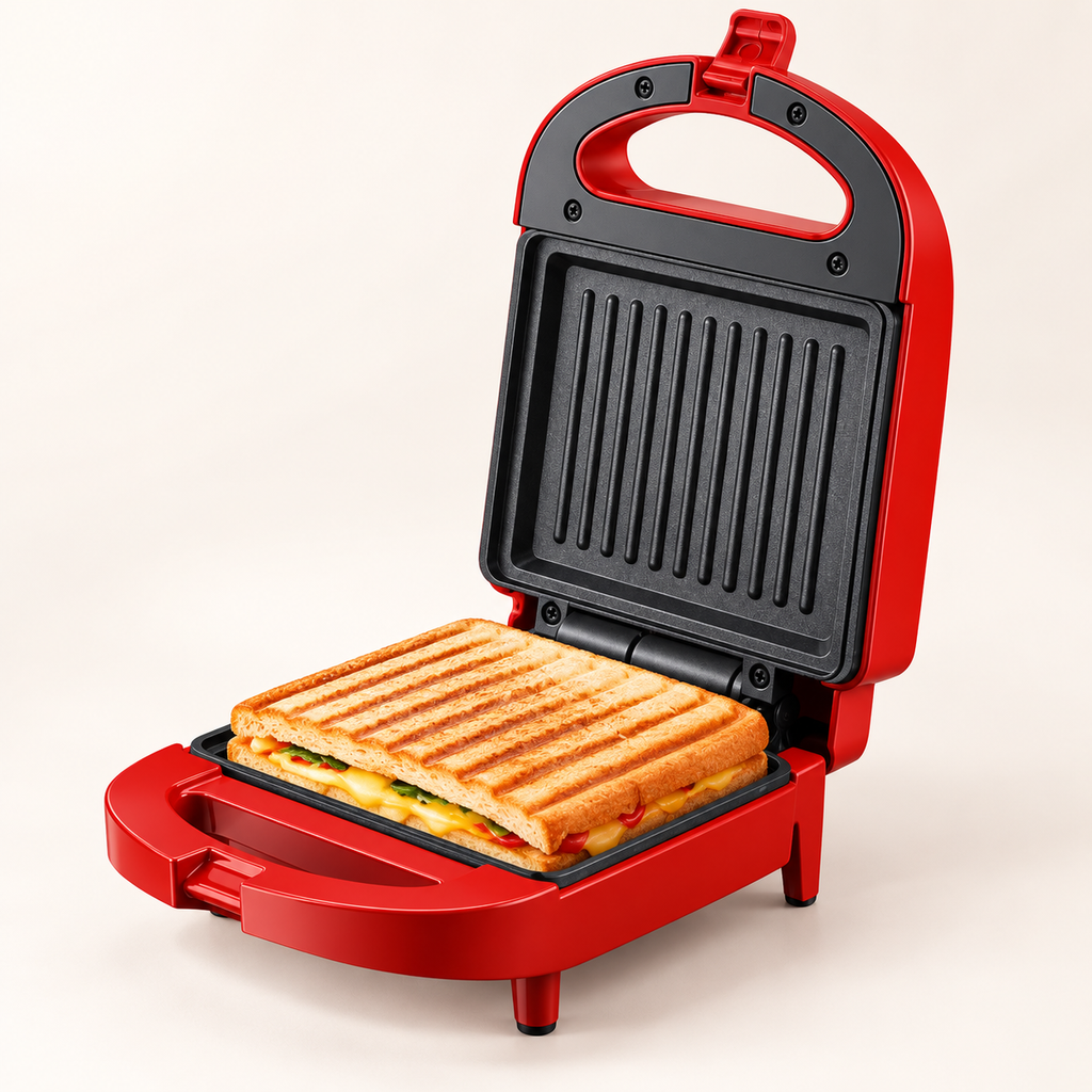 Auto-Sealing Sandwich Maker & Toaster