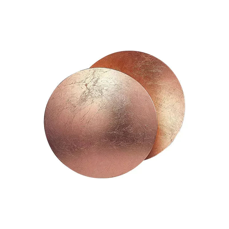 Eclipse Overlapping Discs LED Wall Light, copper