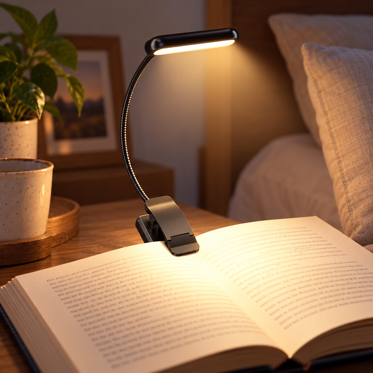 Clip-On Dimmable Reading Lamp