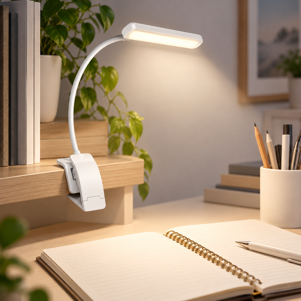 Clip-On Dimmable Reading Lamp
