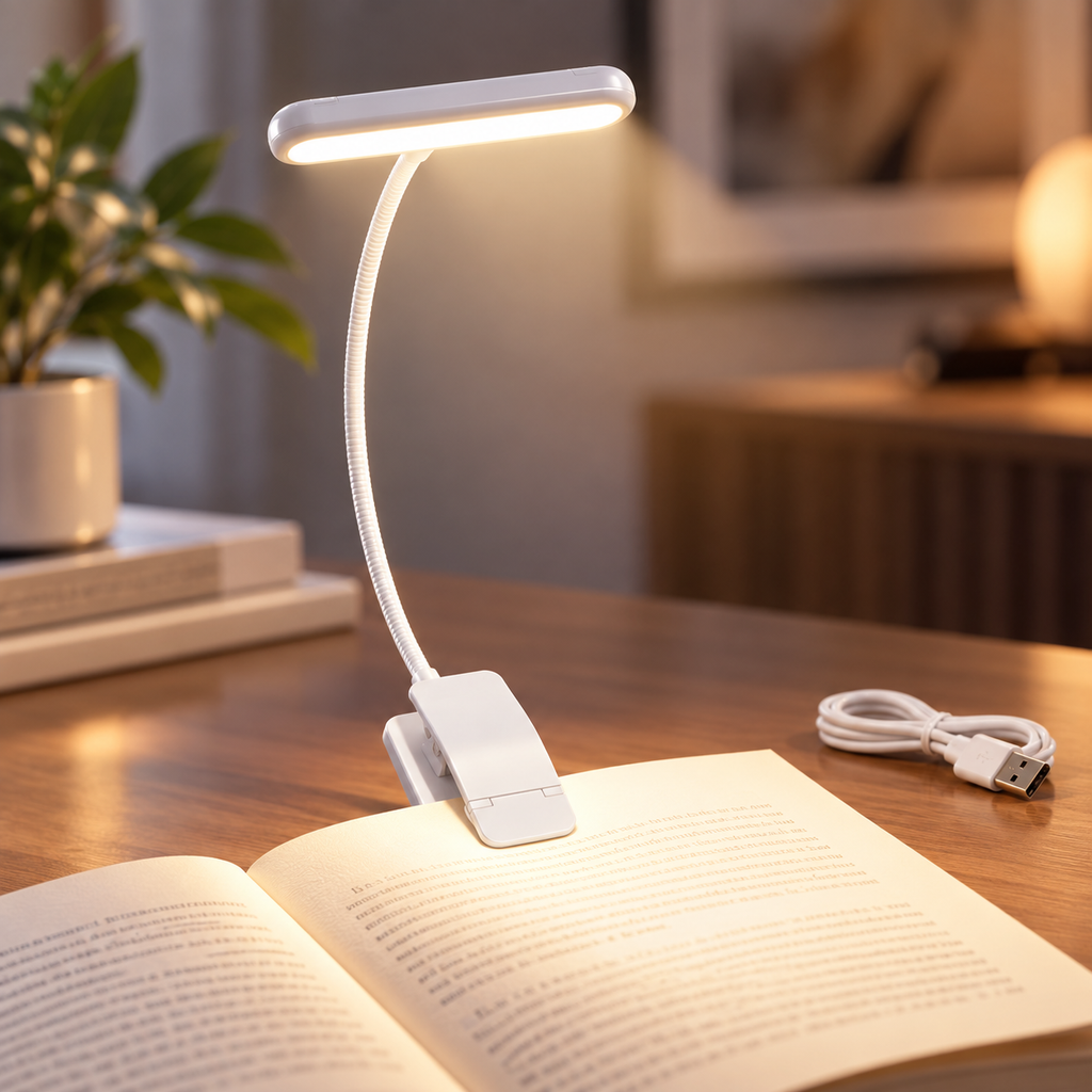 Clip-On Dimmable Reading Lamp
