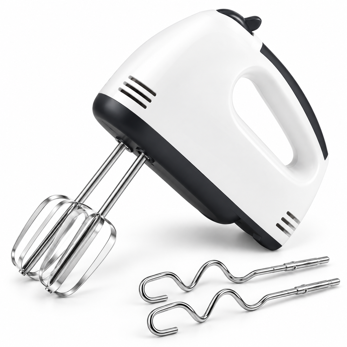 Compact Electric Hand Mixer, 7 Speed