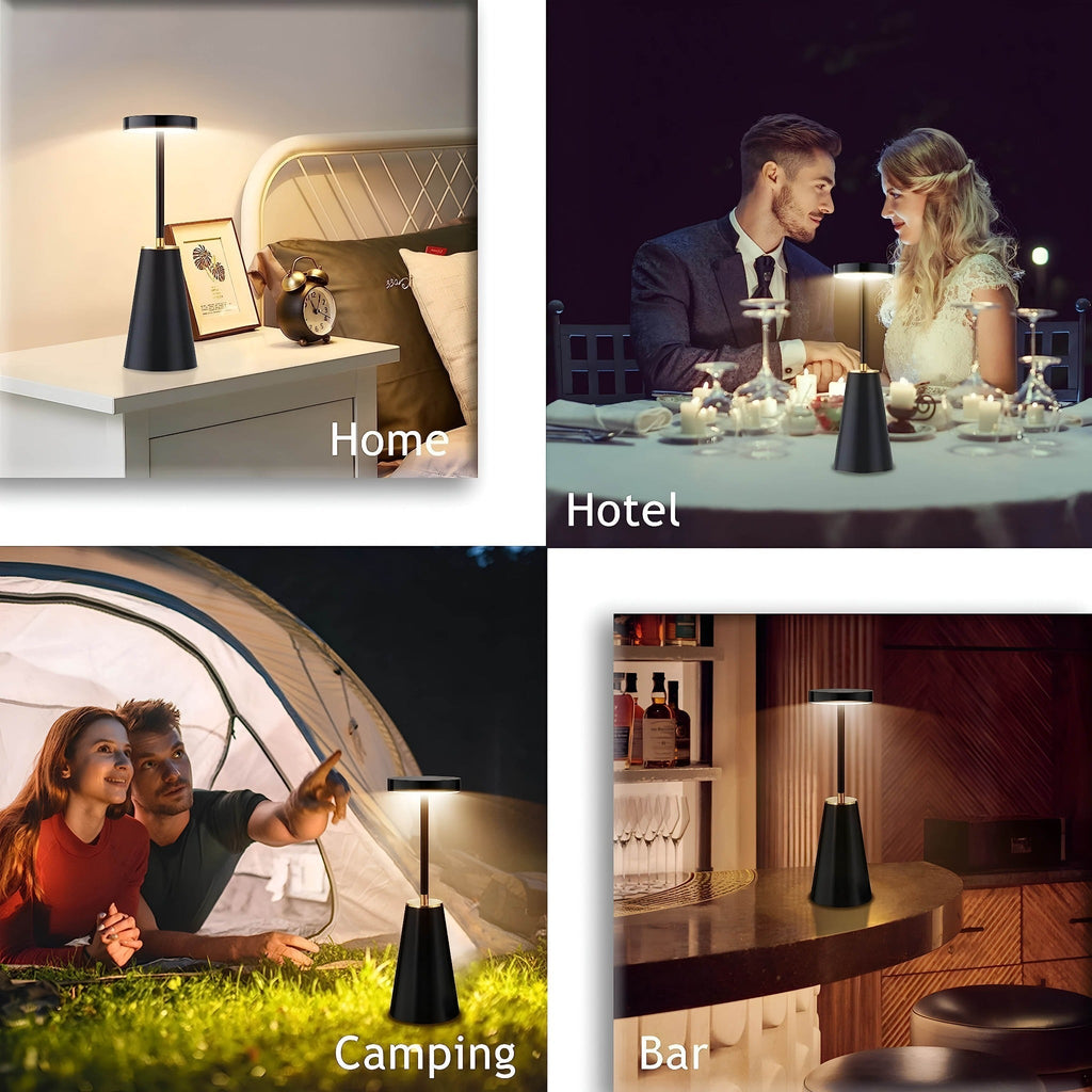 Slim Wireless Touch Table Lamp, 3 Light Tones