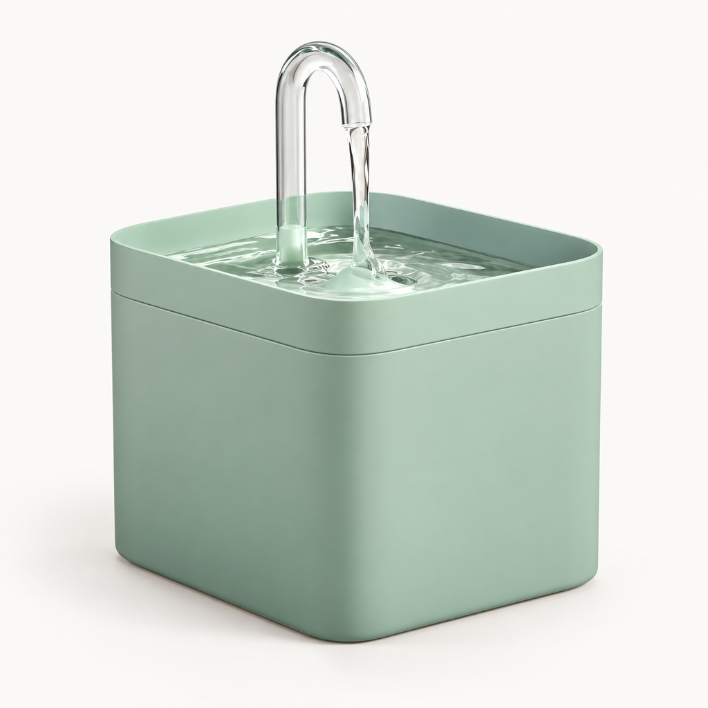 Quiet Filtered Cat Water Fountain