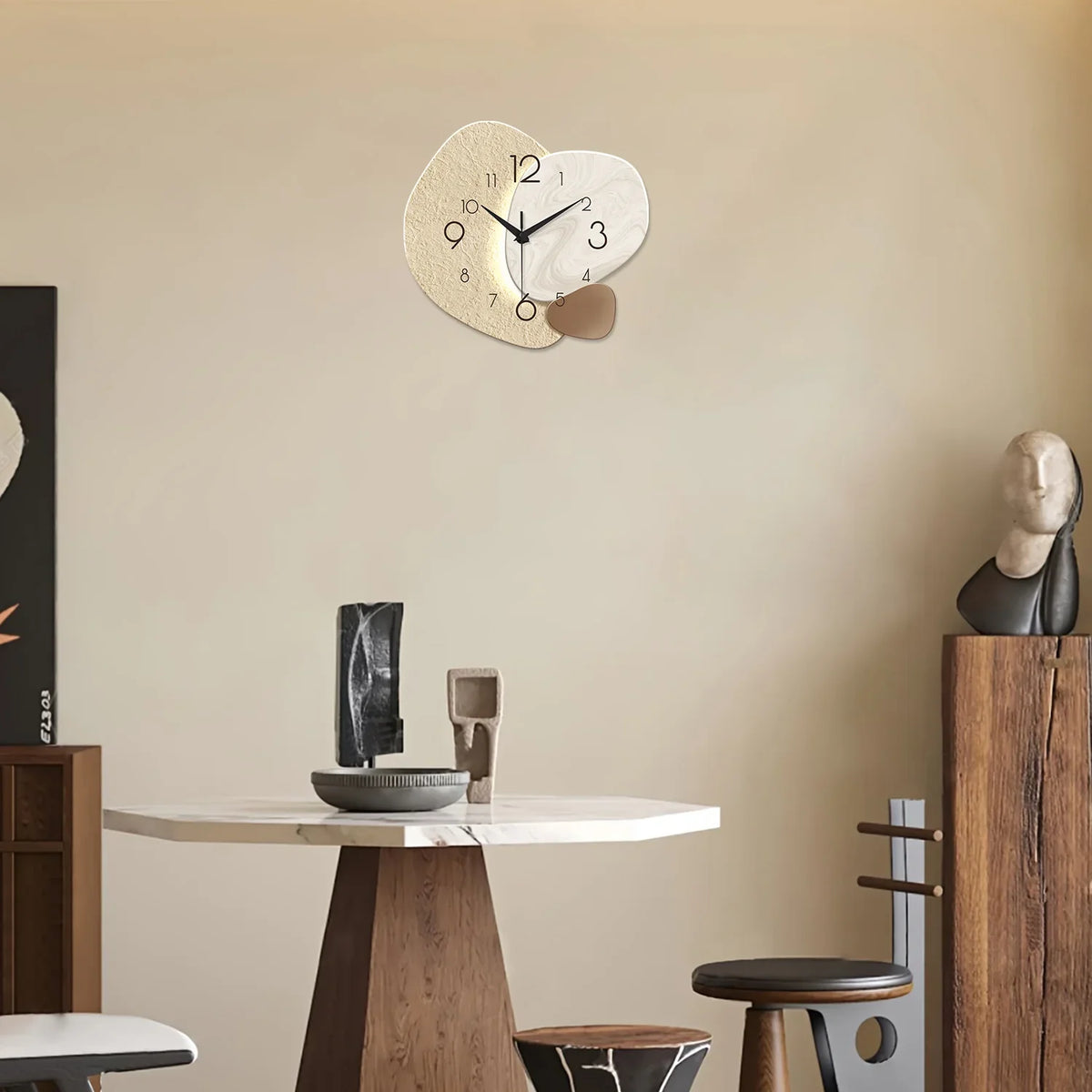 Modern Silent Wall Clock, 3 Sizes