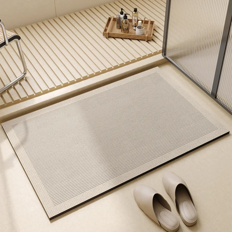 Quick-Dry Super Absorbent Non-Slip Bath Mat, style D