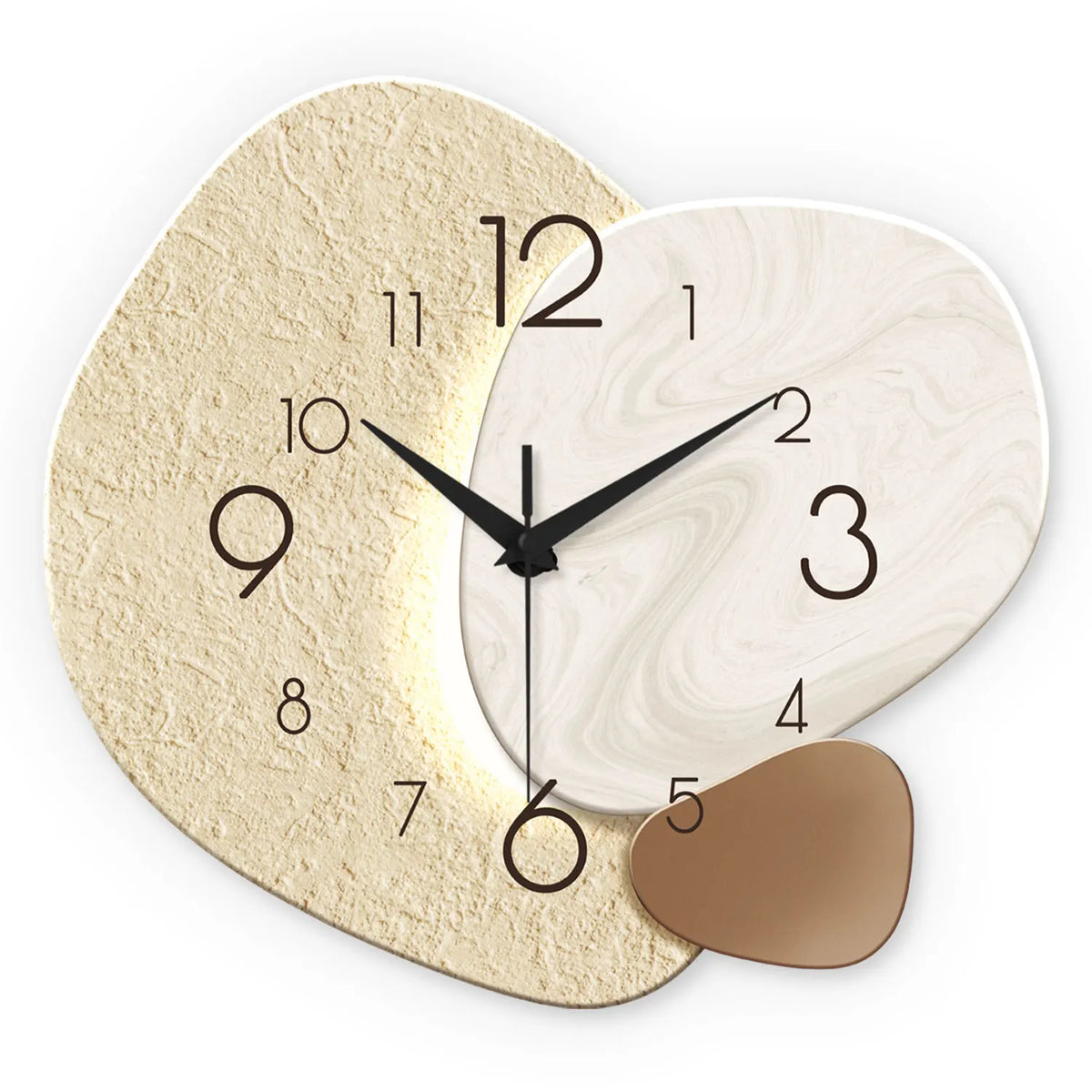 Modern Silent Wall Clock, 3 Sizes