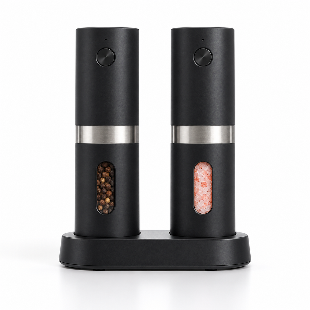 Rechargeable Salt & Pepper Mill Set