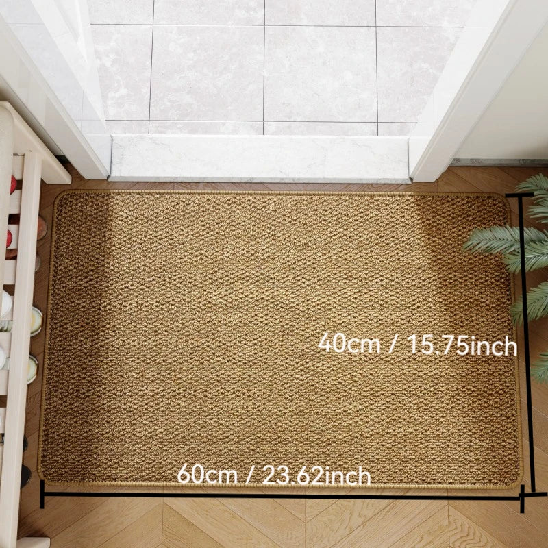 Woven Faux Jute Entrance Doormat
