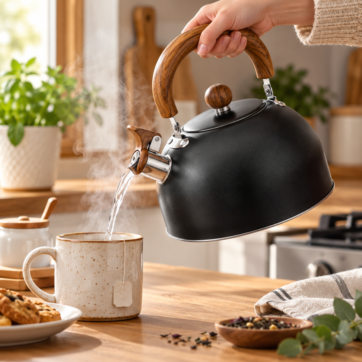 Stovetop Whistling Kettle, 2.5L