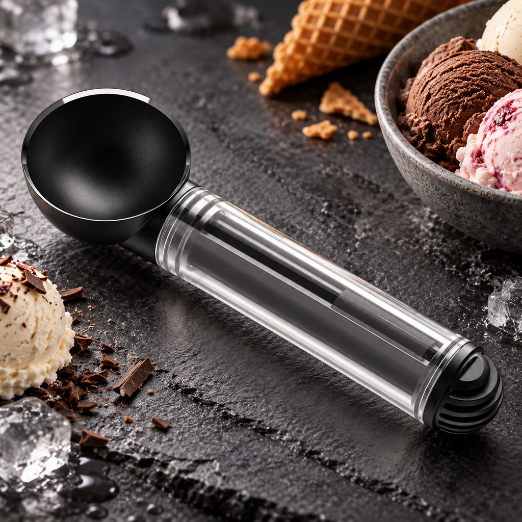 Heat-Conductive Ice Cream Scoop