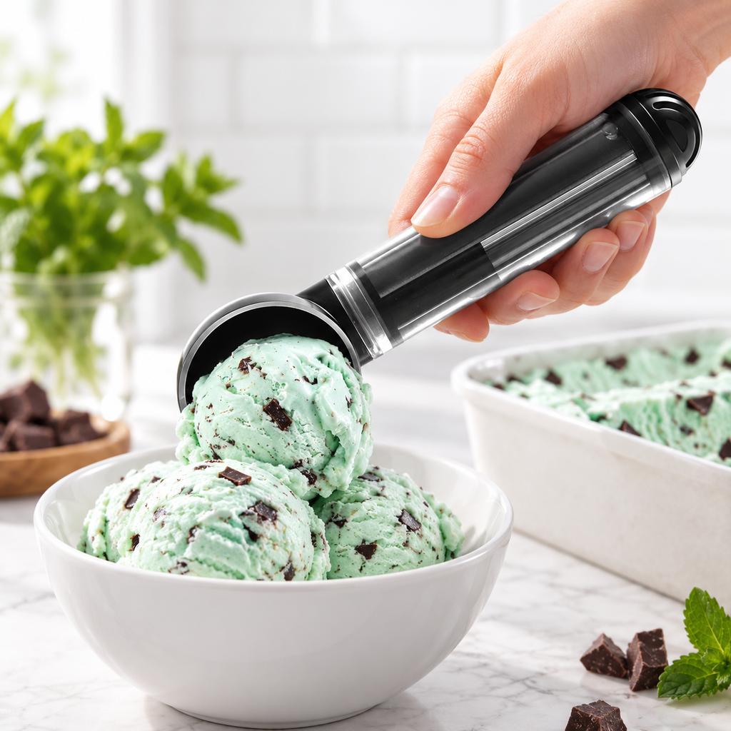 Heat-Conductive Ice Cream Scoop