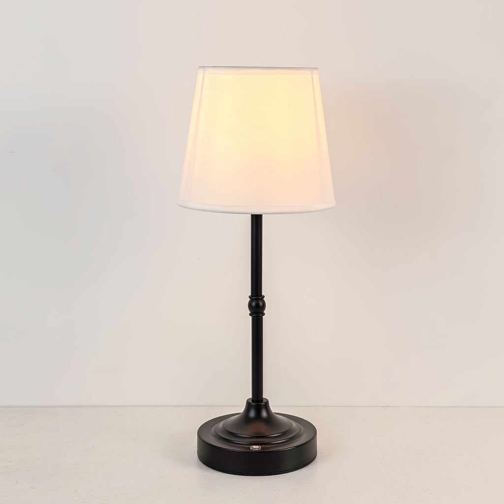 Cordless Touch-Dimming Table Lamp, black