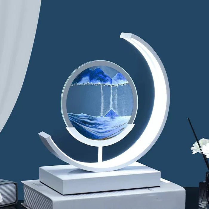 Rotating Quicksand LED Table Lamp